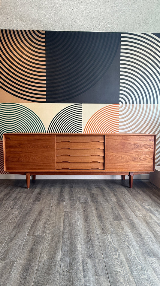Vintage Dyrlund Teak Sideboard