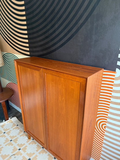Danish Teak Cabinet on Tapered Legs
