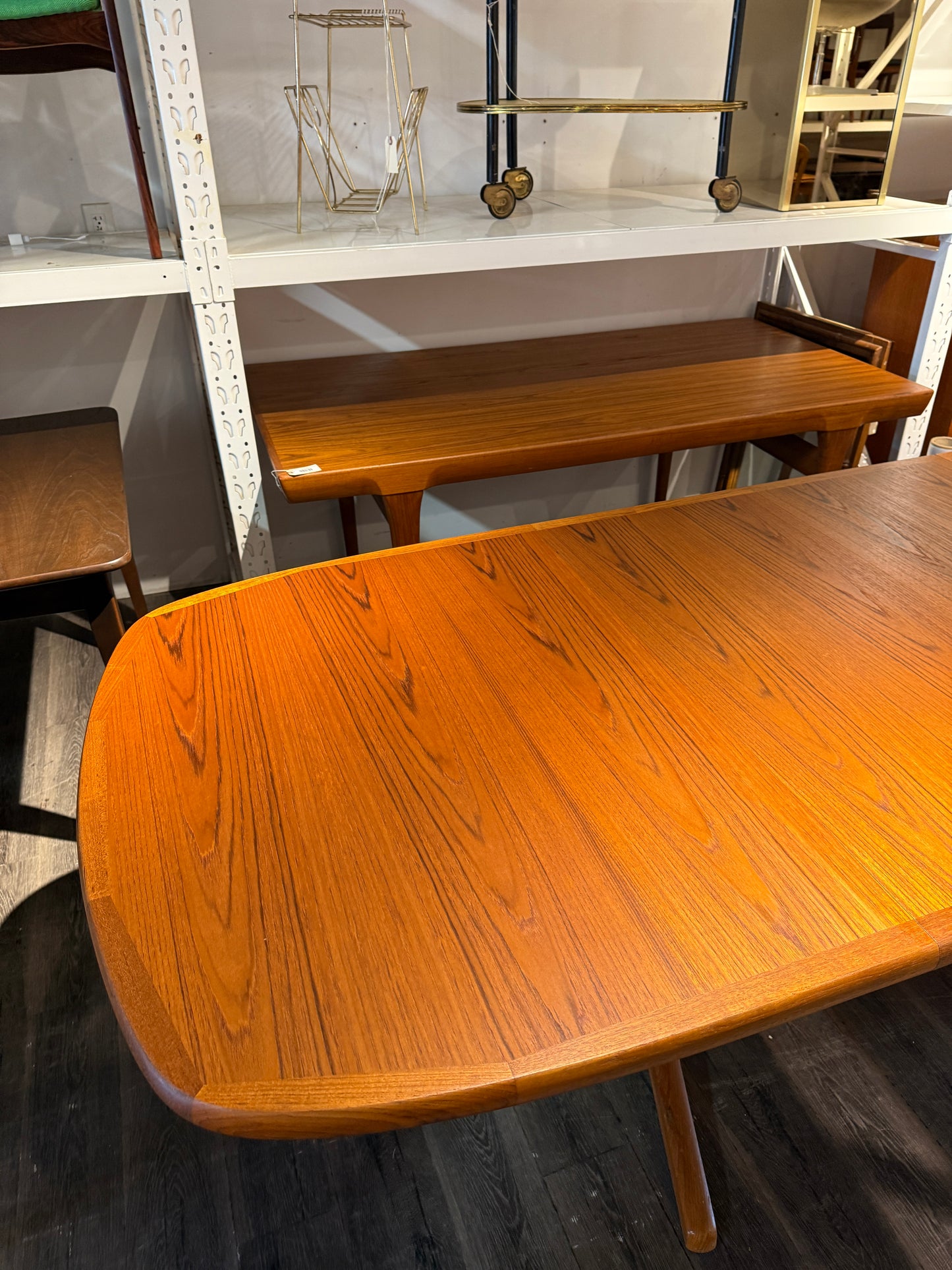 Vintage Extendable Teak Dining Table by Nordic Furniture