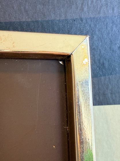 Vintage 1970s Graphic Mirror Art