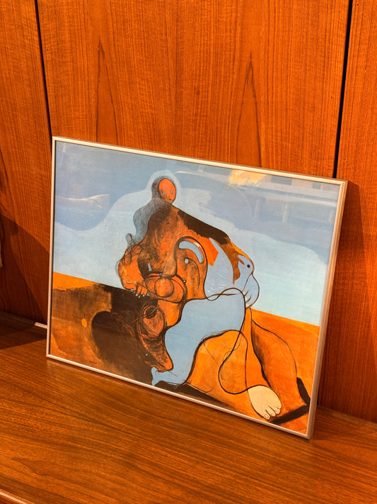 Max Ernst "The Kiss" Framed Lithograph