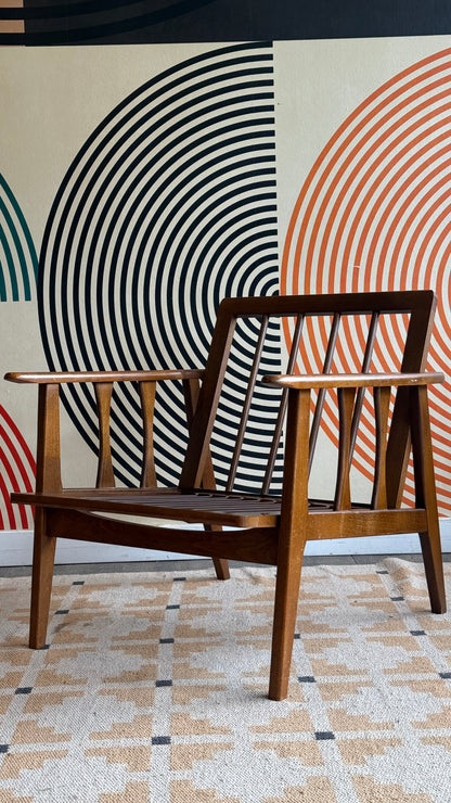Yugoslavia Vintage Wood Lounger Frame