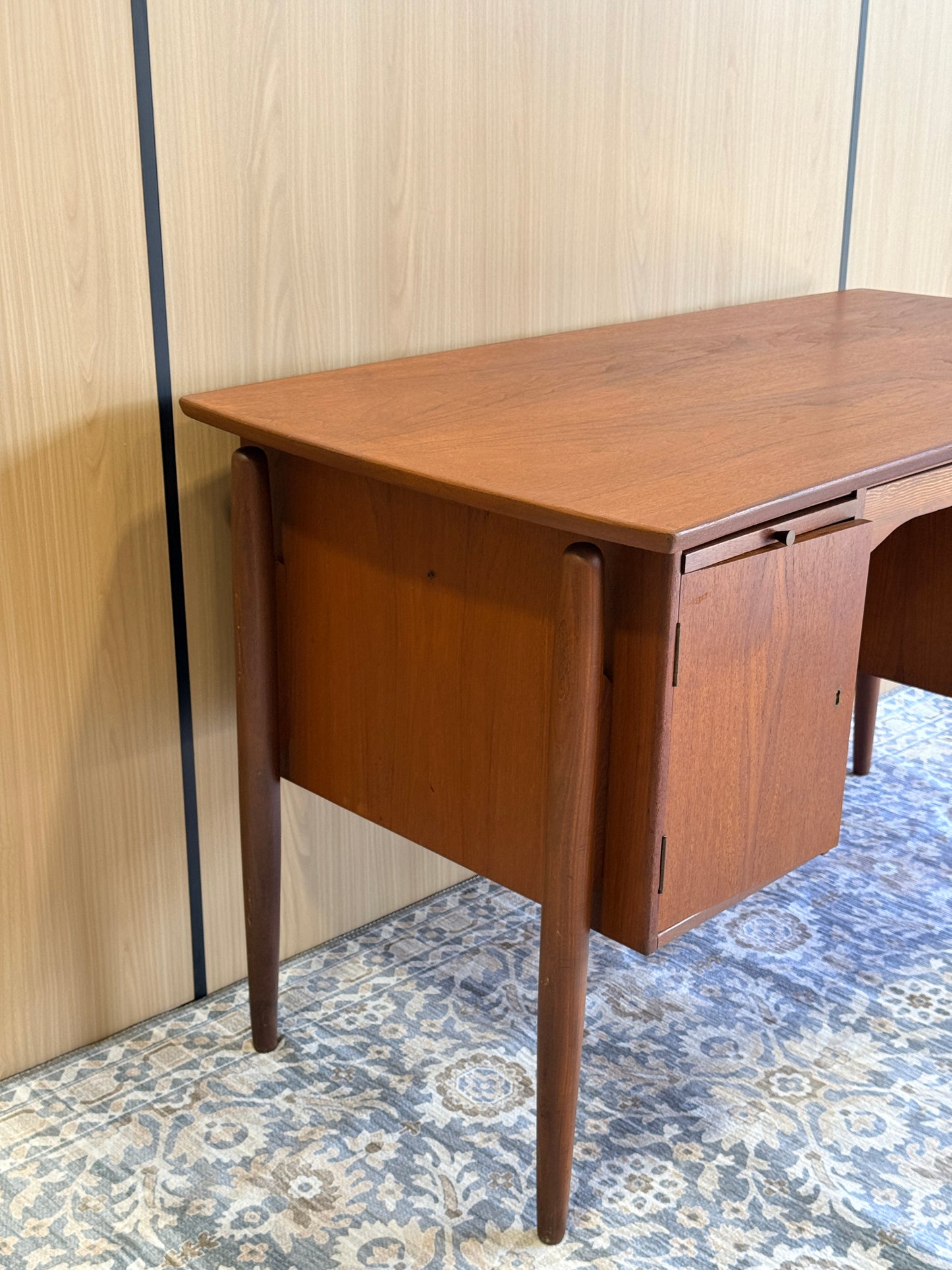 Vintage Danish Teak Writing Desk