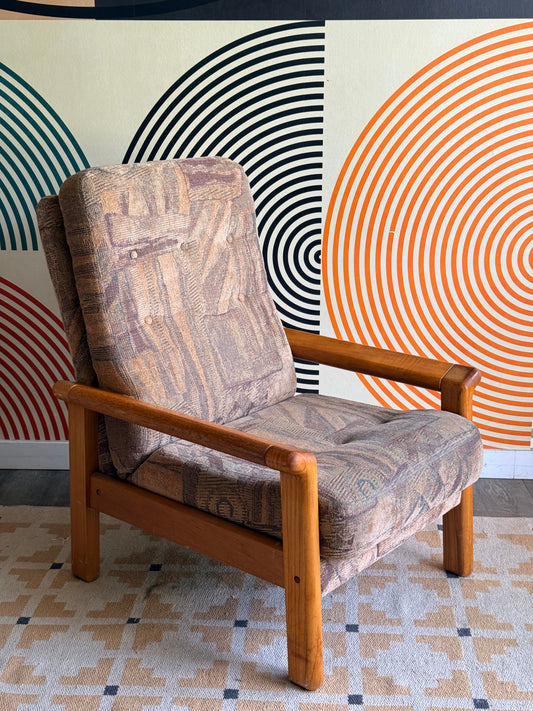 Vintage Teak Armchair