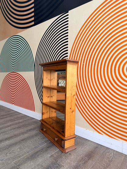 Vintage Pine Hanging Shelf