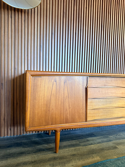 Danish Mid-Century Modern Teak Sideboard by Aco Møbler