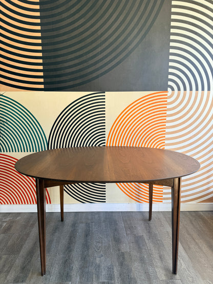 Oval Walnut Dining Table