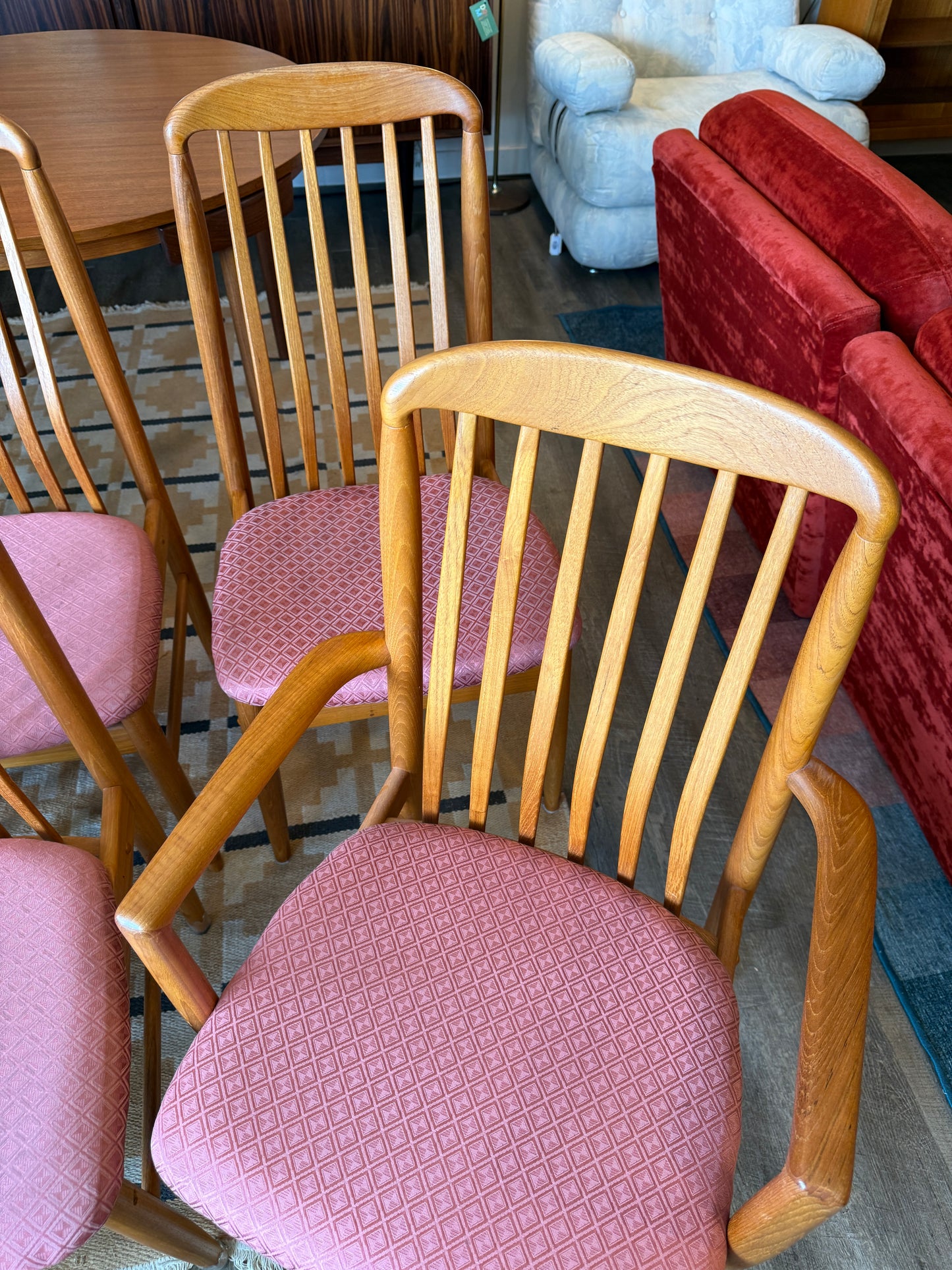 Set of 6 Teak Dining Chairs by Benny Linden