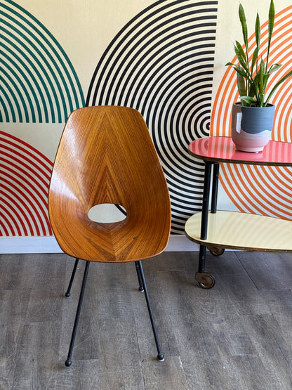 “Medea” Chair by Vittorio Nobili for Fratelli Tagliabue,Italy, 1950s (2 available)