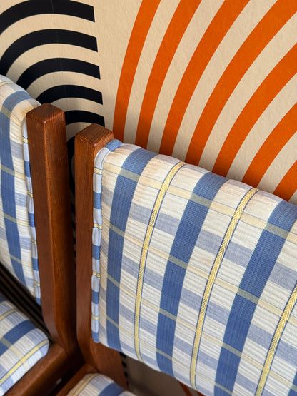 Set of 6 Vintage Teak Dining Chairs