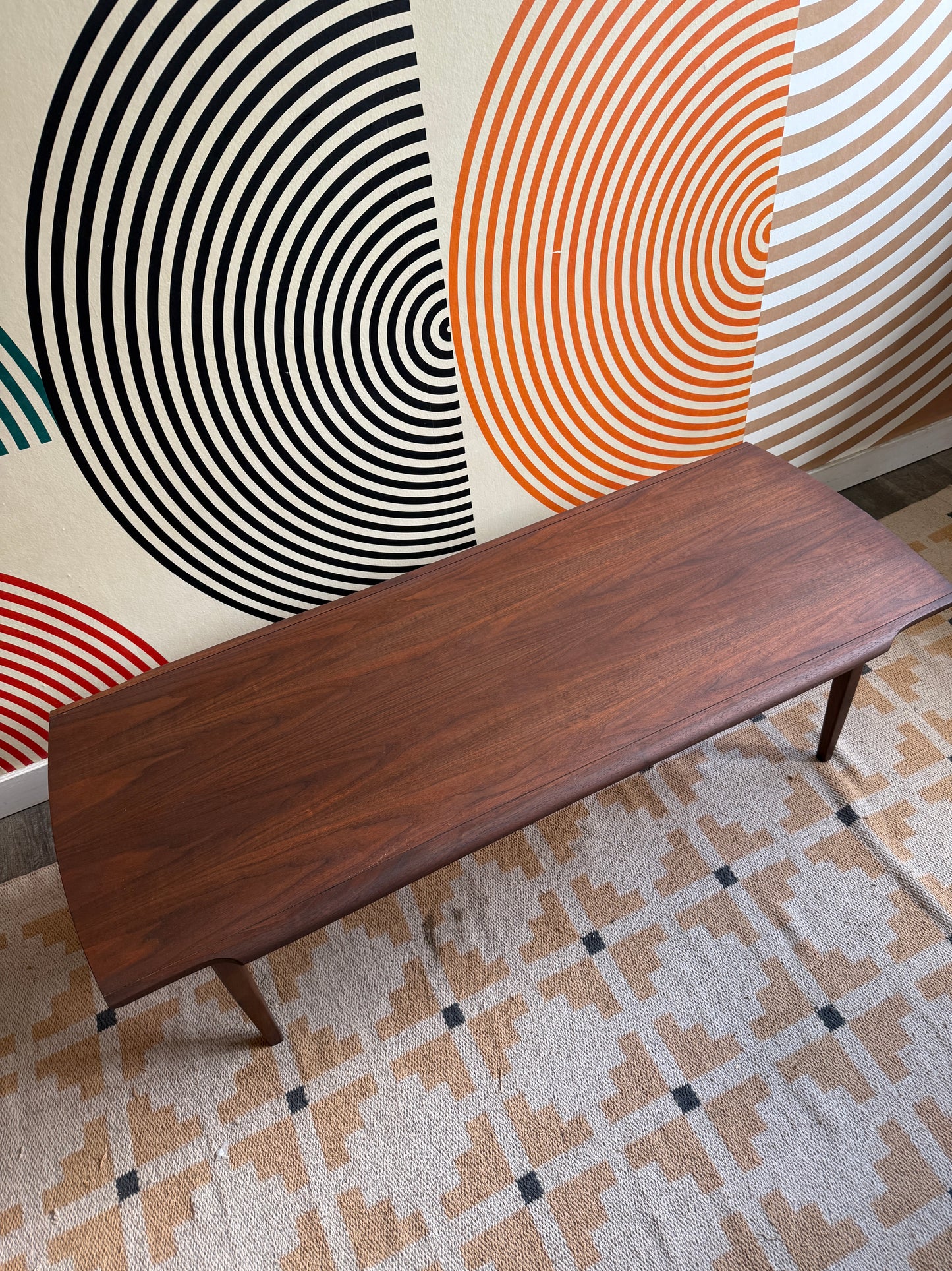 Vintage Haddon Hall Walnut Coffee Table