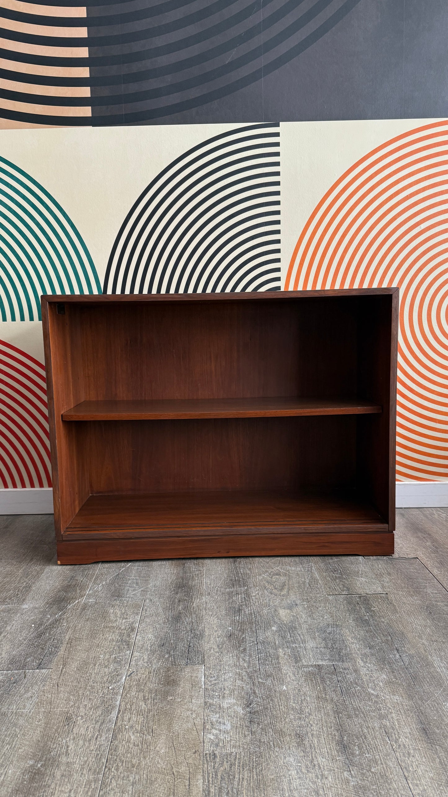 Vintage Walnut Bookcase