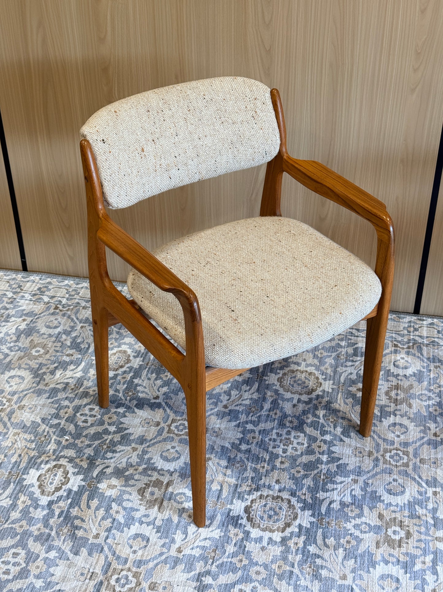 Pair of Teak Dining Armchairs by Benny Linden