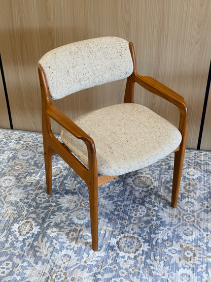 Pair of Teak Dining Armchairs by Benny Linden