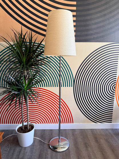 Adjustable Lotte Floor Lamp with the Original Fibreglass Shade