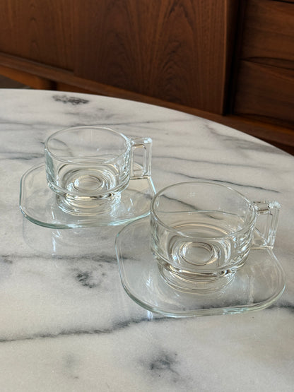Pair if Vintage  “Arno” Cup and Saucer Vintage Joe Colombo,Italy