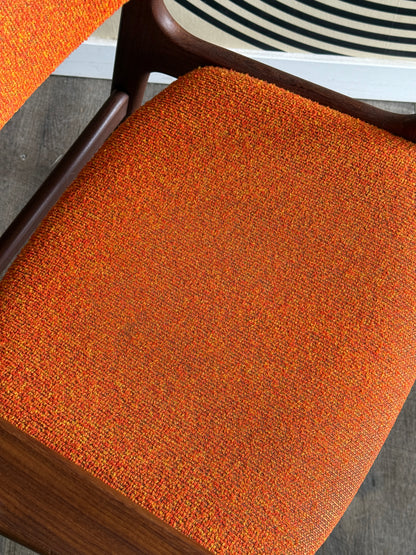 Pair of Danish Armchairs by Eric Buch for Anderstrup Møbelfabrik