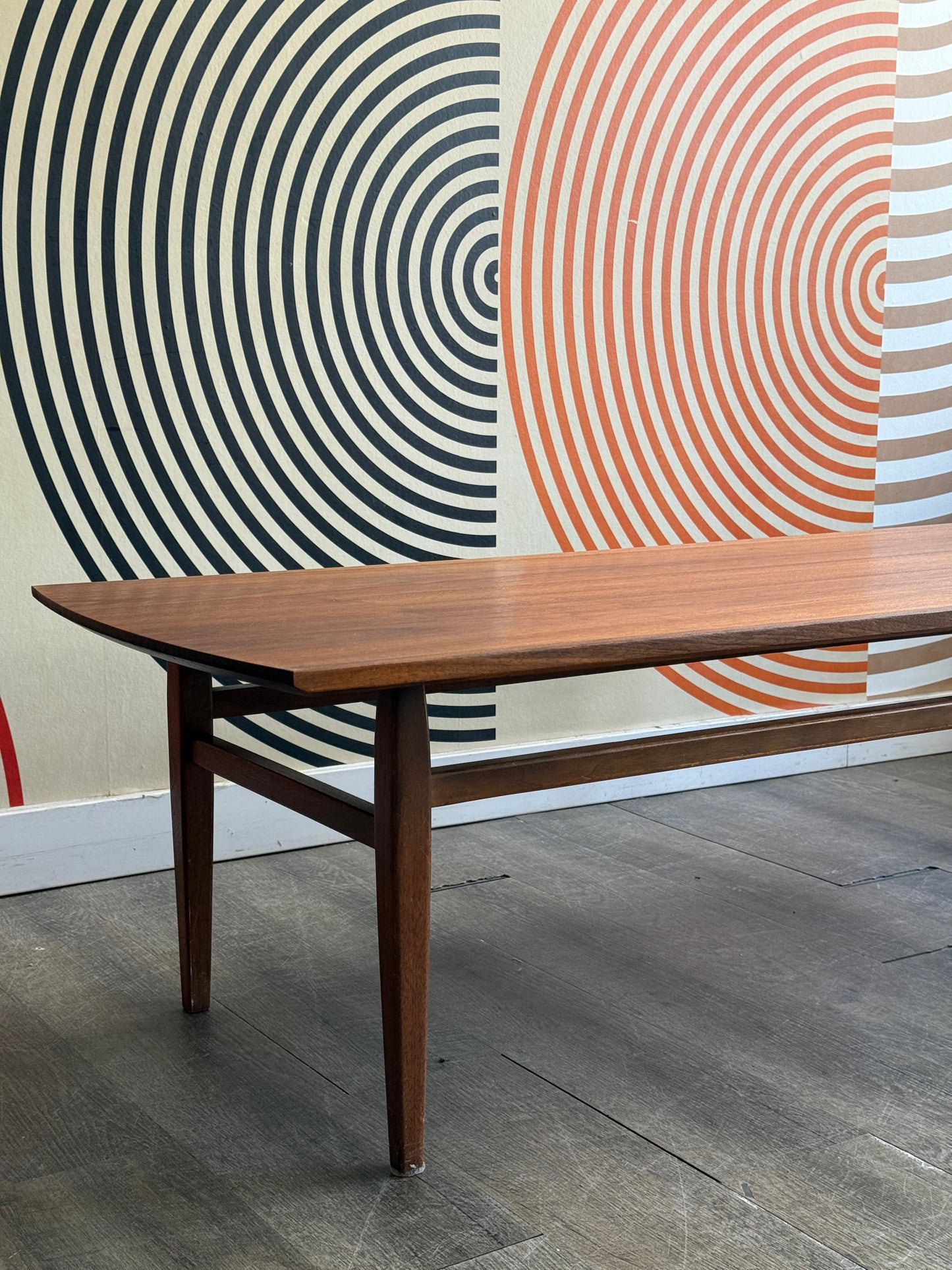 Vintage Haddon Hall Walnut Coffee Table