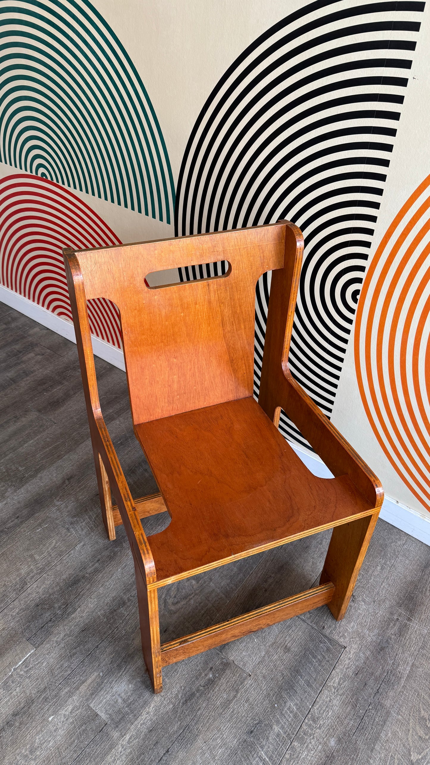 Vintage Wooden Side Chair