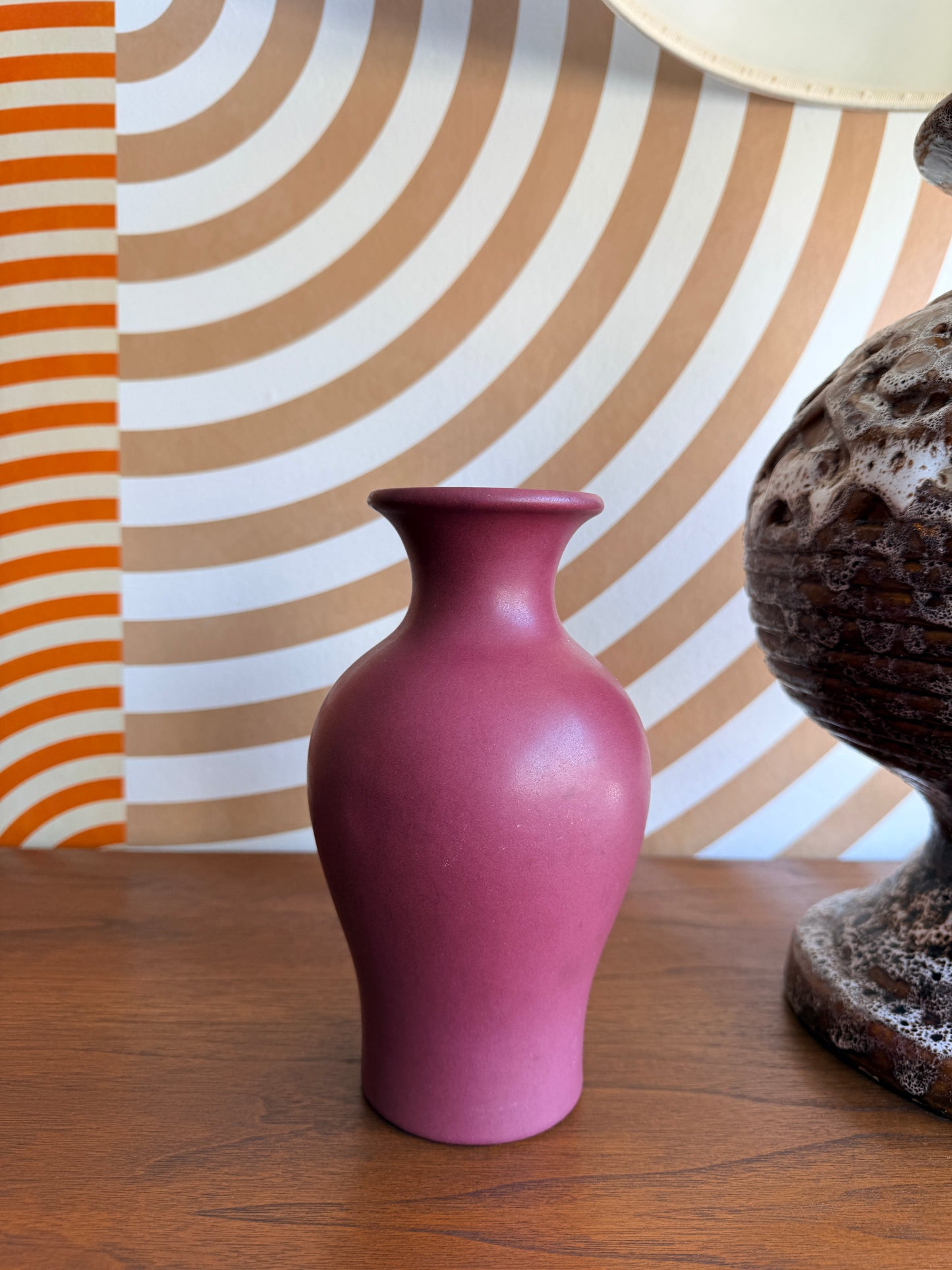 Vintage West Germany Purple Vase by Scheurich,299-22