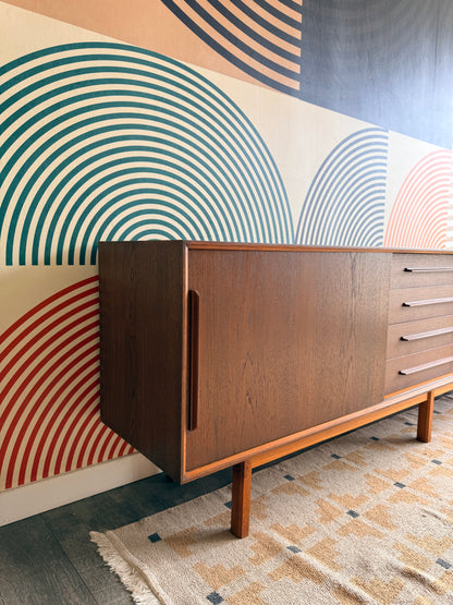 Danish Teak Credenza/Sideboard