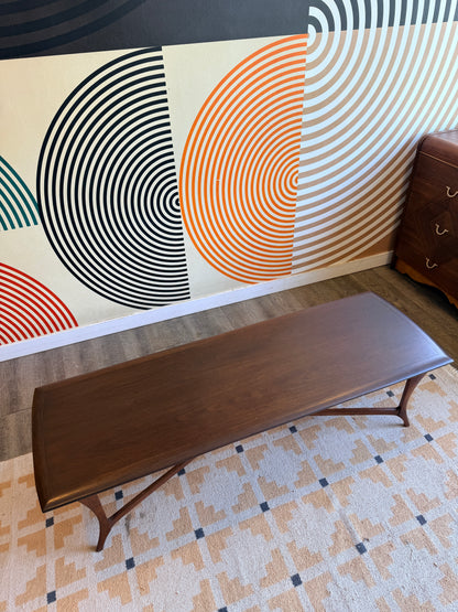 Vintage Walnut Coffee Table
