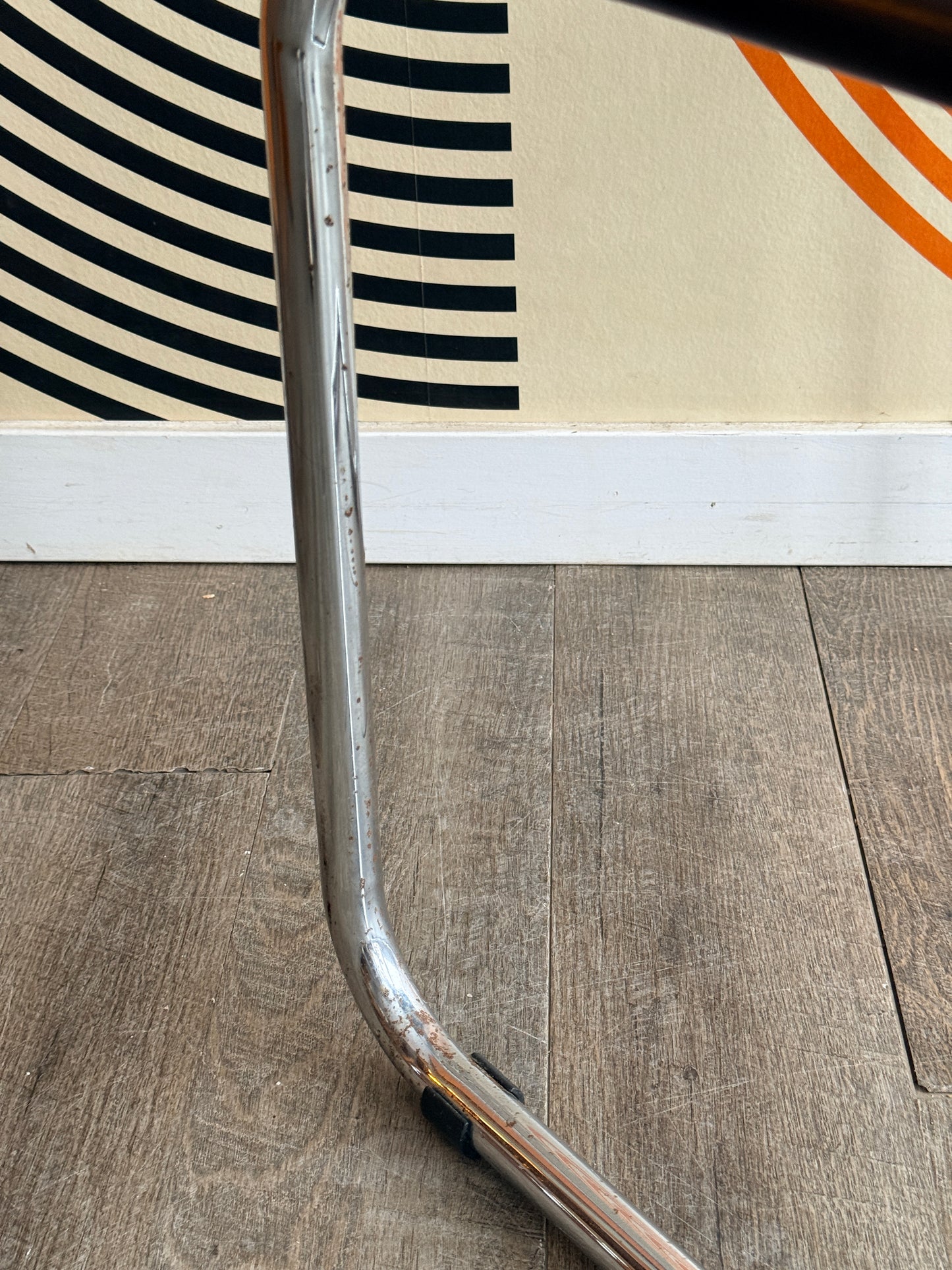 Vintage Tubular Cantilever Side Chair