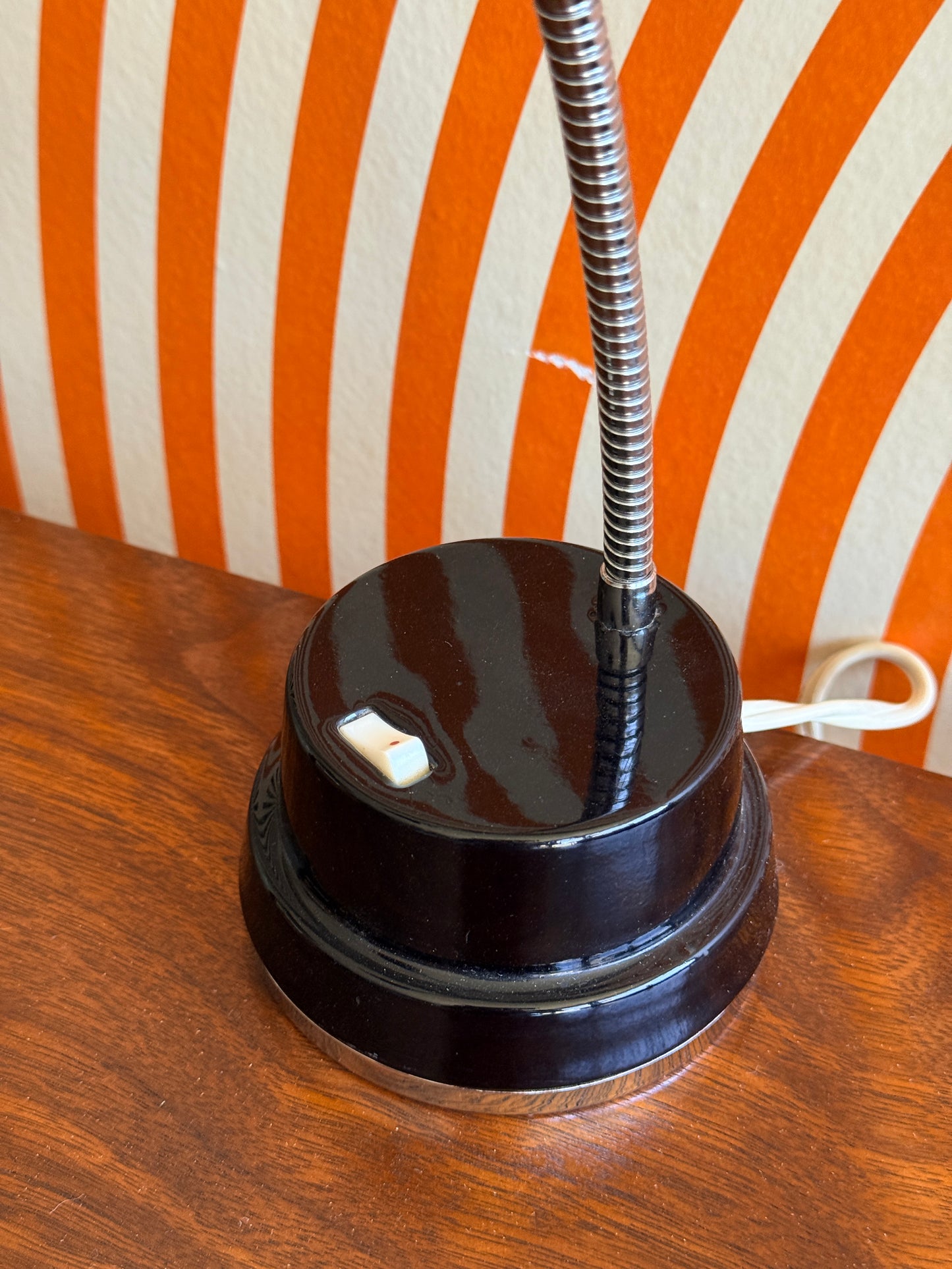 Small Vintage Gooseneck Task Lamp