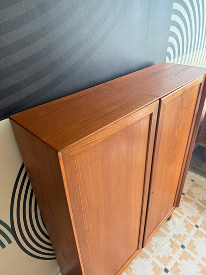 Danish Teak Cabinet on Tapered Legs