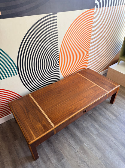 Vintage Walnut Coffee Table  by Lane Furniture