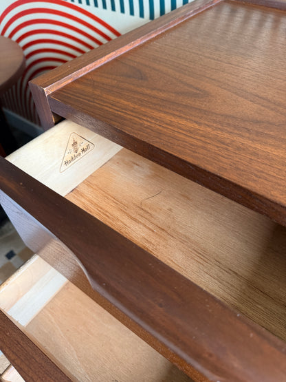 Vintage Walnut Haddon Hall Dresser