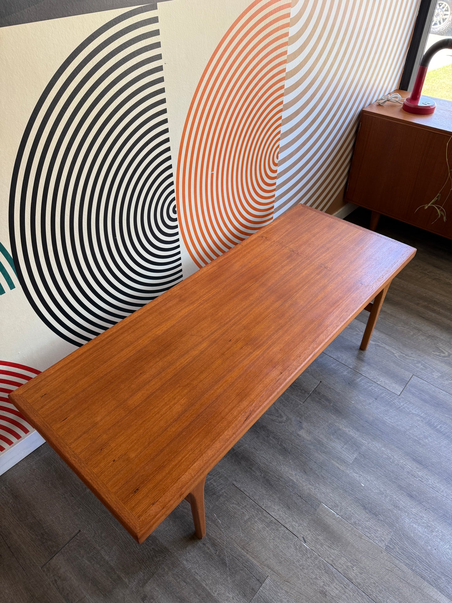 Vintage Johanne Andersen Style Teak Coffee Table