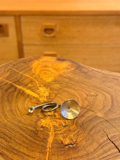 Vintage Miniature Brass French Horn