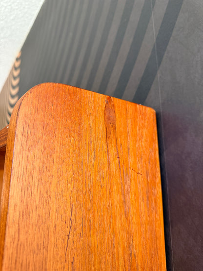 Danish Teak Bookcase with a Cabinet Storage