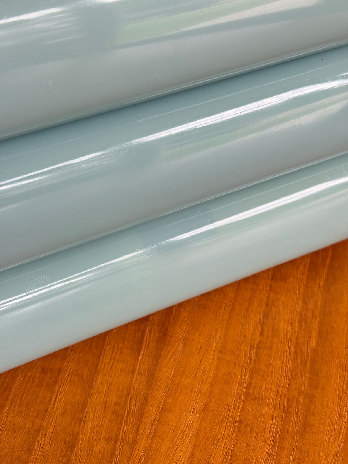 Vintage Blue-Grey Paper Tray by Eldon