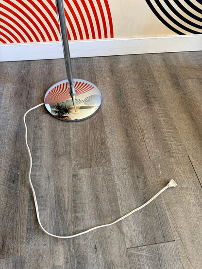 Adjustable Lotte Floor Lamp with the Original Fibreglass Shade