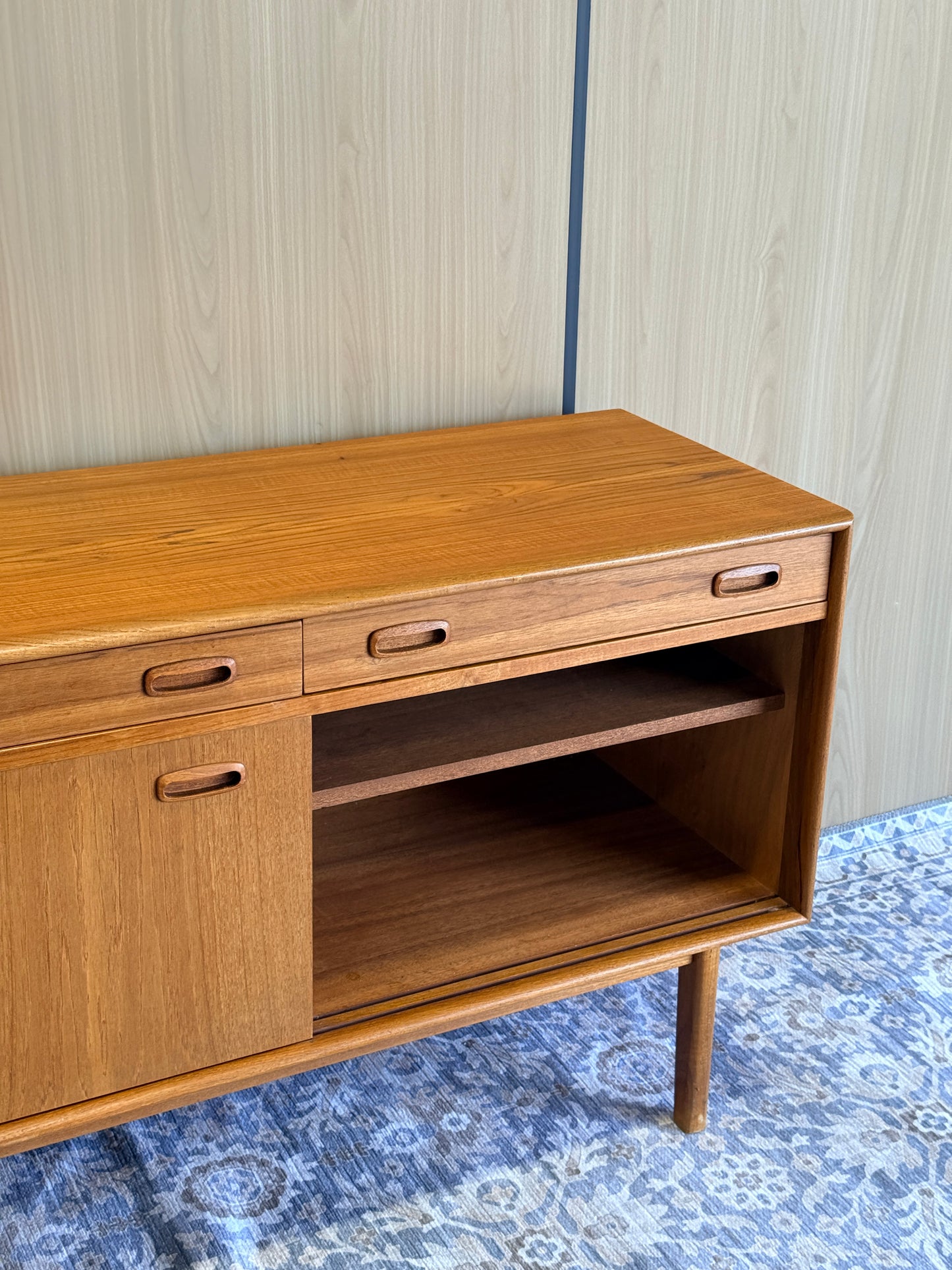 Vintage Petite Teak Sideboard