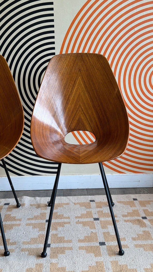 Set of 2 Medea Chairs by Vittorio Nobili, Fratelli
Tagliabue, Italy, 1950s