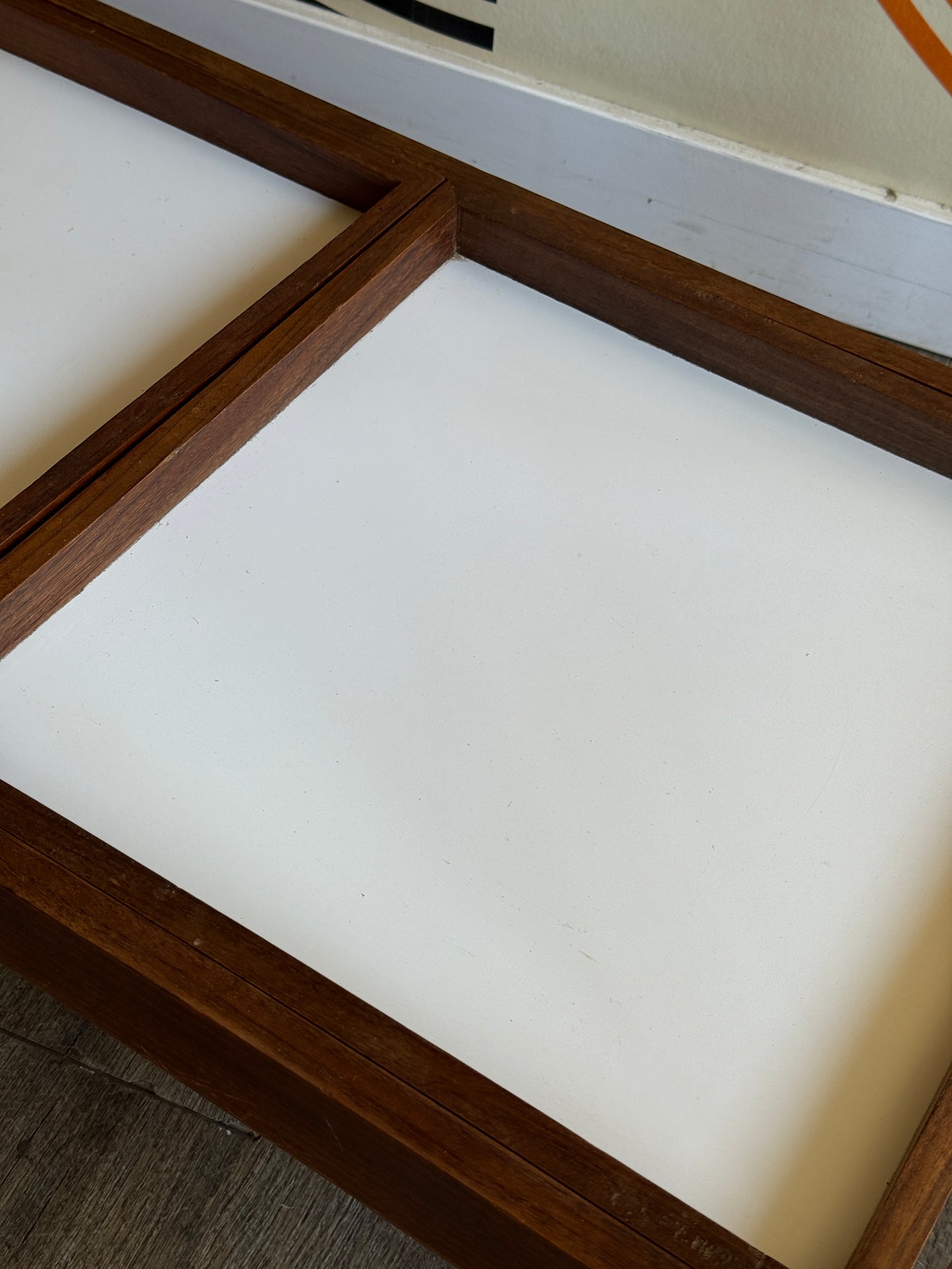 Vintage Teak Serving Table