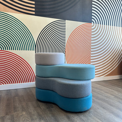 Contemporary “Tapa” Pouffe by Nowy Styl Group