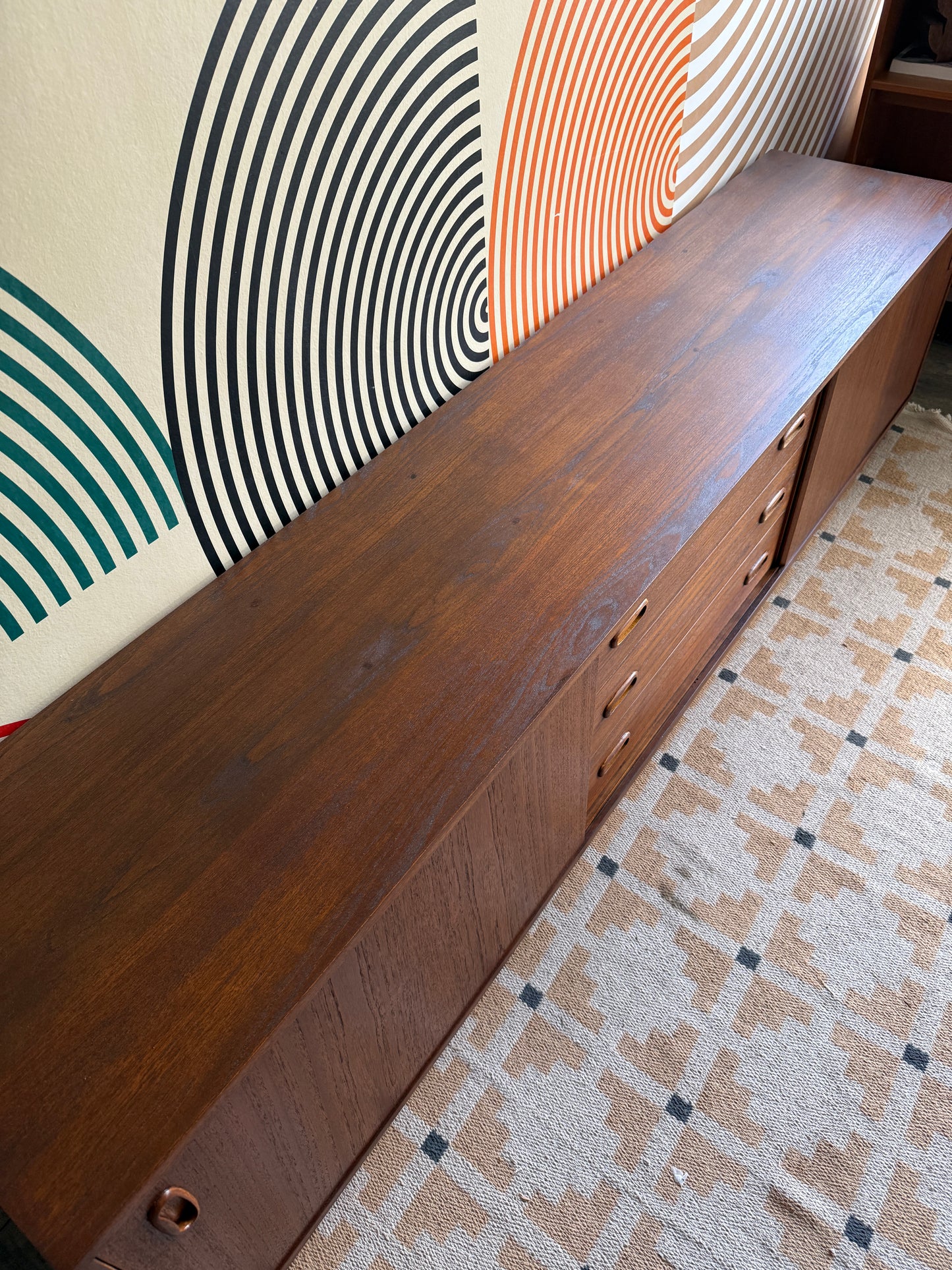 Vintage Teak Sideboard