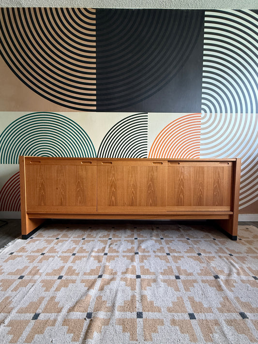 Vintage Teak Credenza