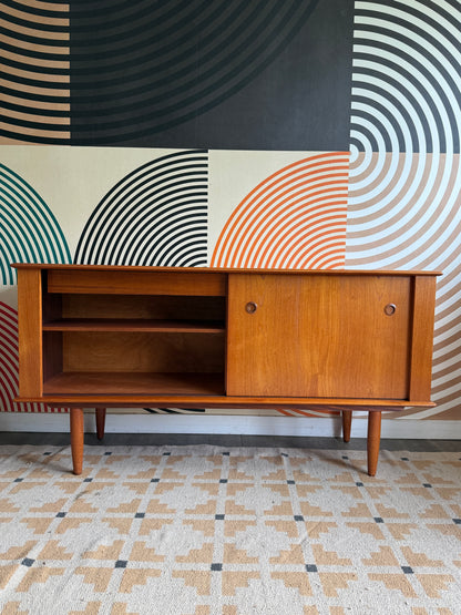 Mid-Century Modern Teak Credenza