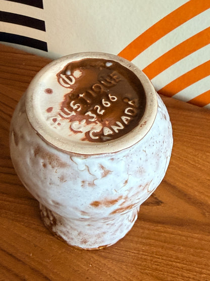Vintage Rustique C-3266 Ceramic Vase, Canada
