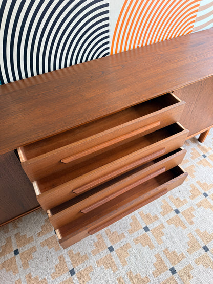 Danish Teak Credenza/Sideboard