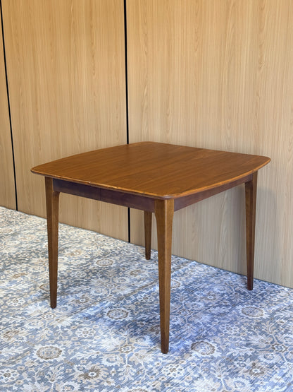Vintage Walnut Extension Dining Table