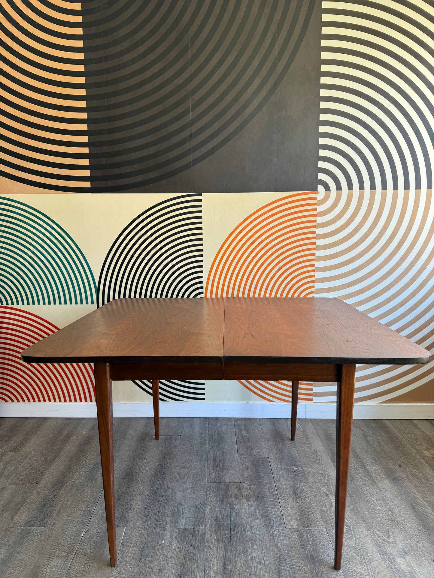 Extendable Vintage Honderich Walnut Dining Table
