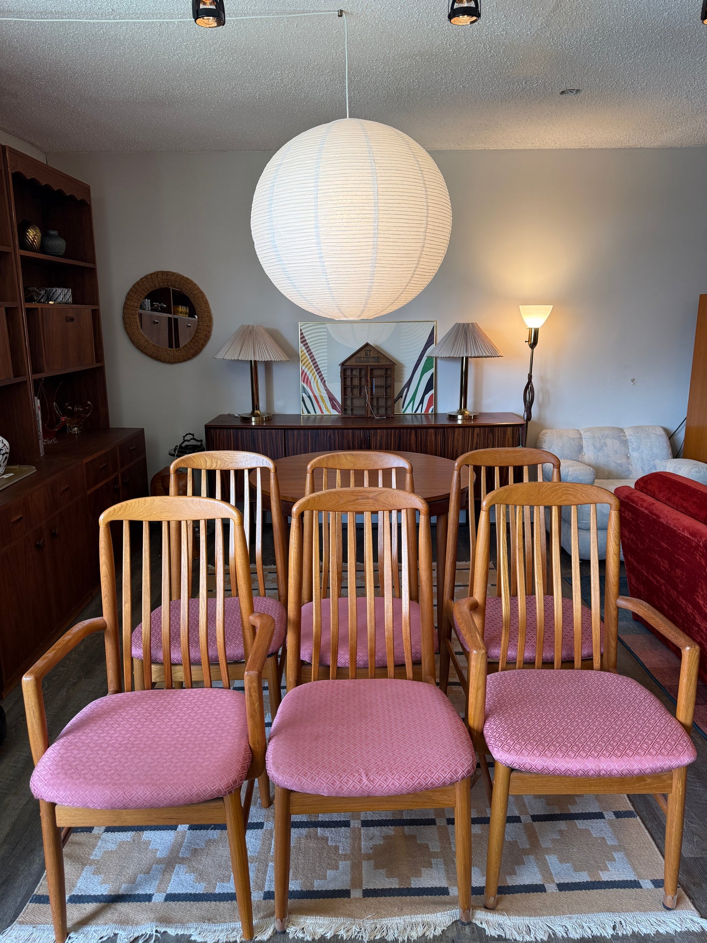 Set of 6 Teak Dining Chairs by Benny Linden