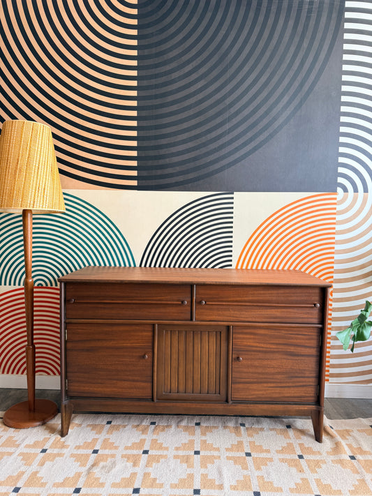 Vintage Walnut Sideboard by Gibbard Furniture