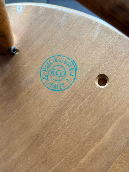 Set of 6 Spindle Back Dining Chairs, Slovenia